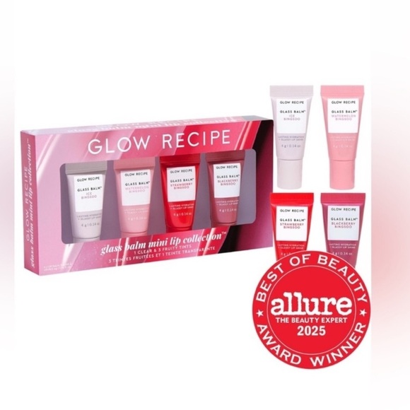 Glow Recipe Other - Glow Recipe Glass Balm Mini Lip Collection 4pc Set BNIB